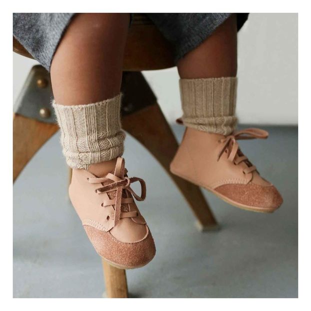 Adventure Suede and Leather Ankle Boots-product