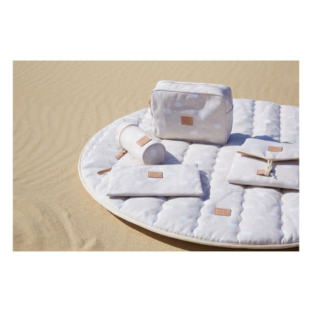 Baby bottle holder - cloud print-product