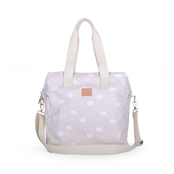 Changing bag - cloud print-product