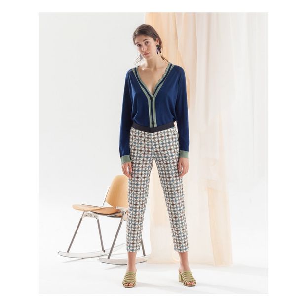 Priscille printed trousers-product
