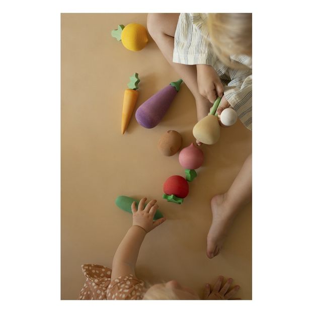 Set de verduras de madera-product
