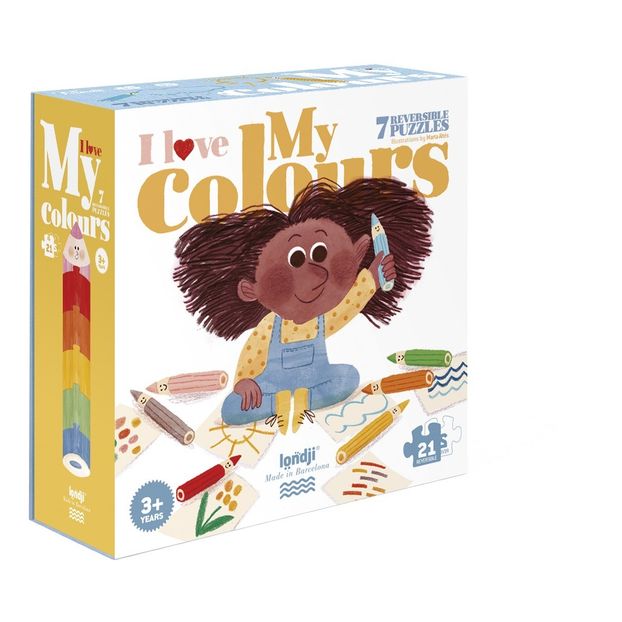 Puzzle I Love My Colours-product