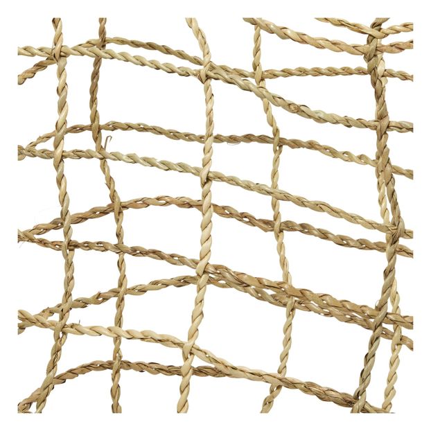 Corbeille à suspendre en feuille de palmier-product