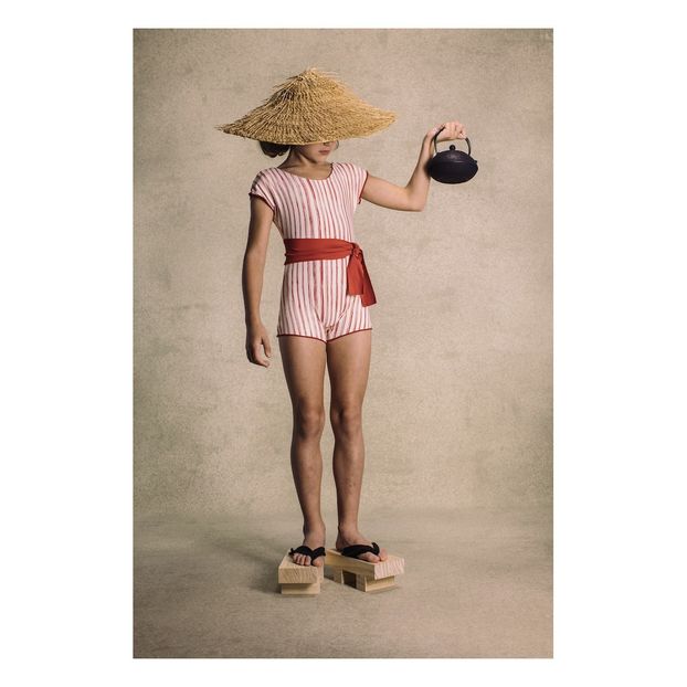 Bamboo swim playsuit-product