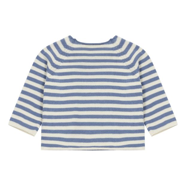 Pull Rayé Boutons-product