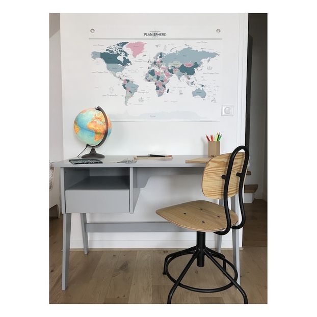 Planche Planisphère 70x100 cm-product