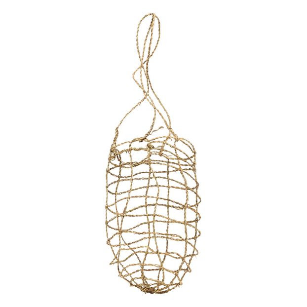Corbeille à suspendre en feuille de palmier-product