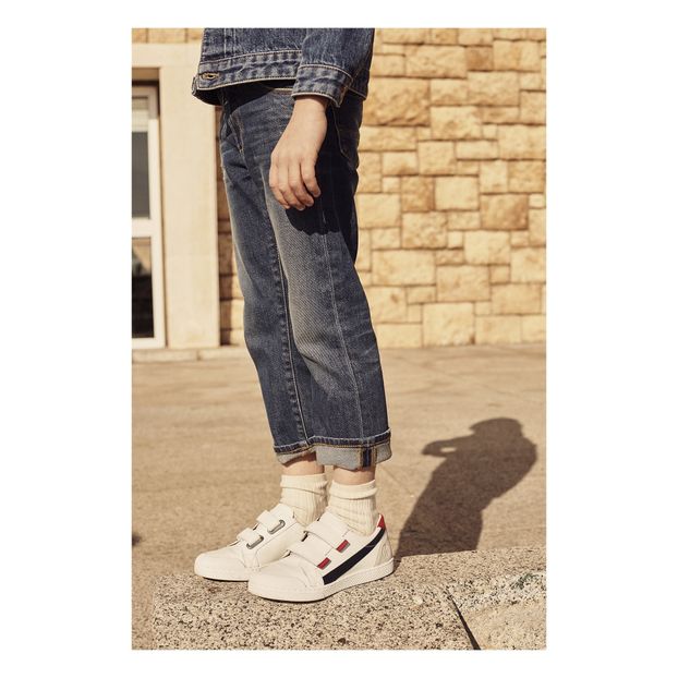 Win Clay velcro leather trainers-product