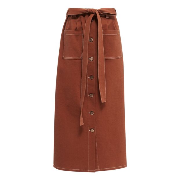 Jupe Midi Boutonnée-product