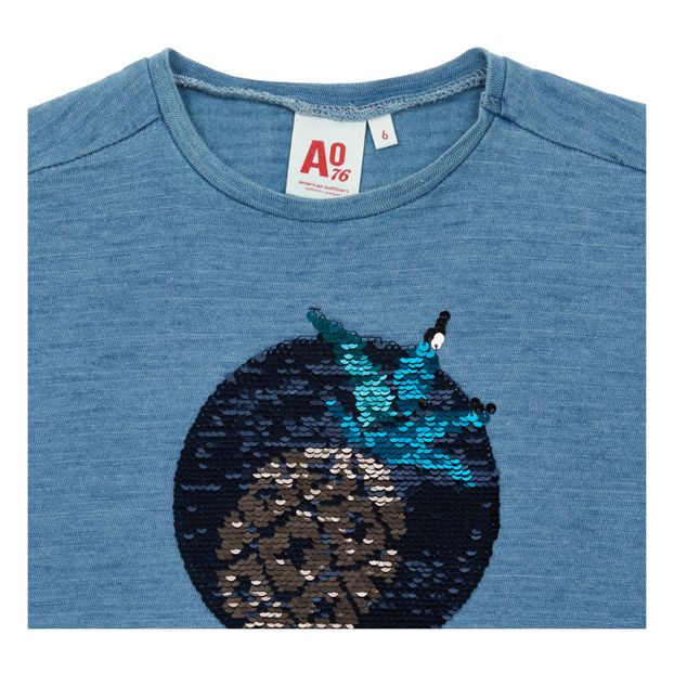 T-Shirt Ananas Sequins Réversibles-product