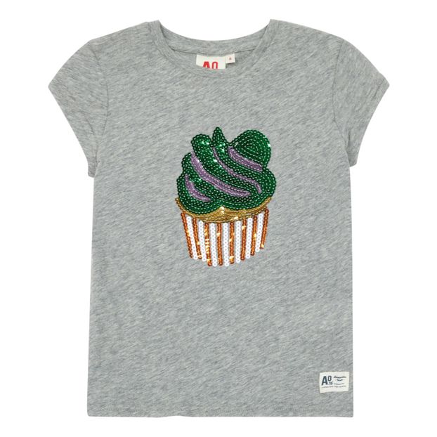Camiseta Cupcake Lentejuelas-product