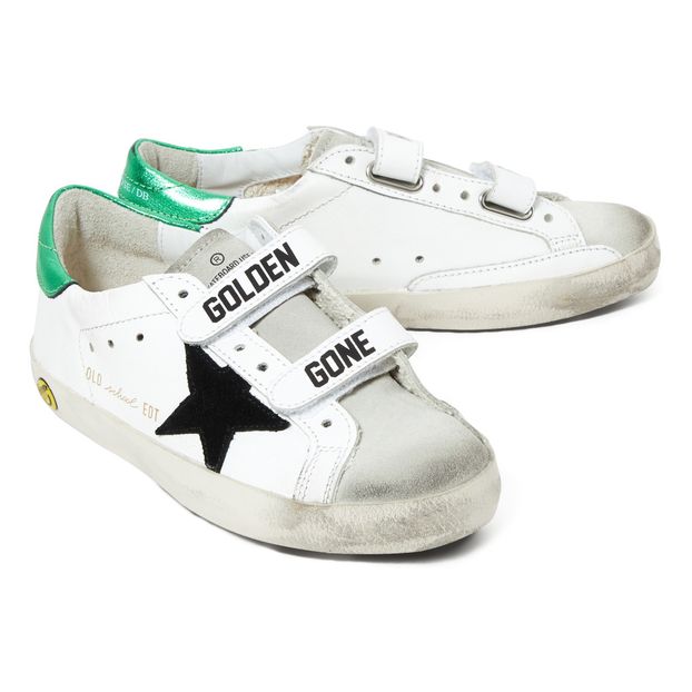 Old School Leather Trainers-product