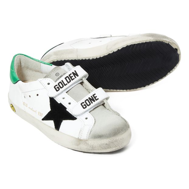 Old School Leather Trainers-product