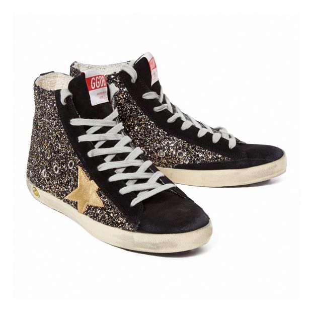 Zapatillas Cuero Lentejuelas Francy-product