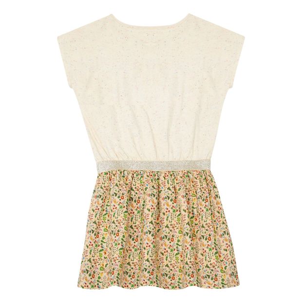 Robe Fleurs Bi-matières-product