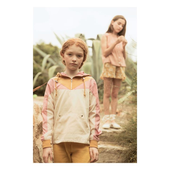 Chaqueta Capucha Impermeable Frederik | Amarillo- Imagen del producto n°2