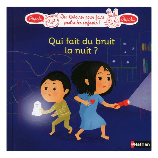 Livre Qui fait du bruit la nuit, collection Papoti Papota-product