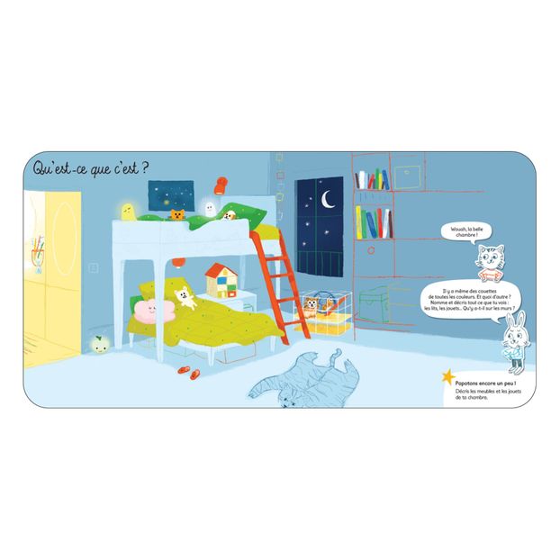 Livre Qui fait du bruit la nuit, collection Papoti Papota-product
