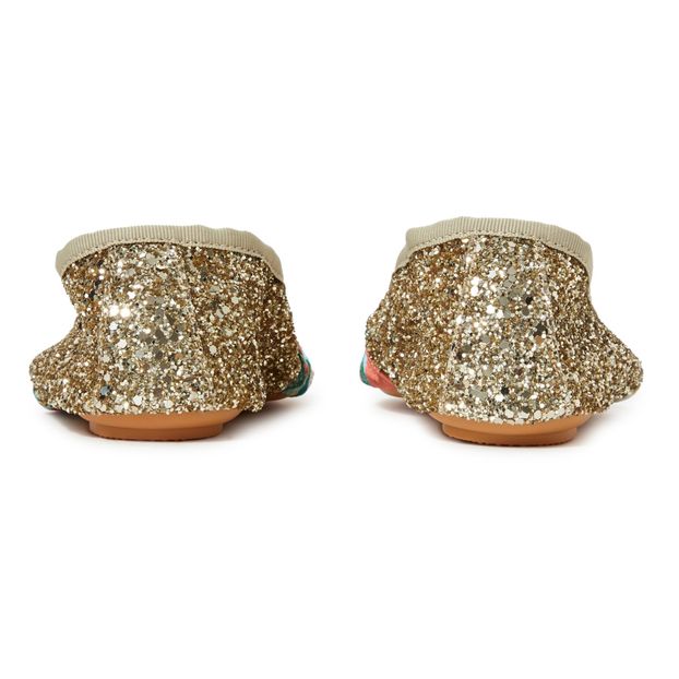 Glitter derby shoes-product