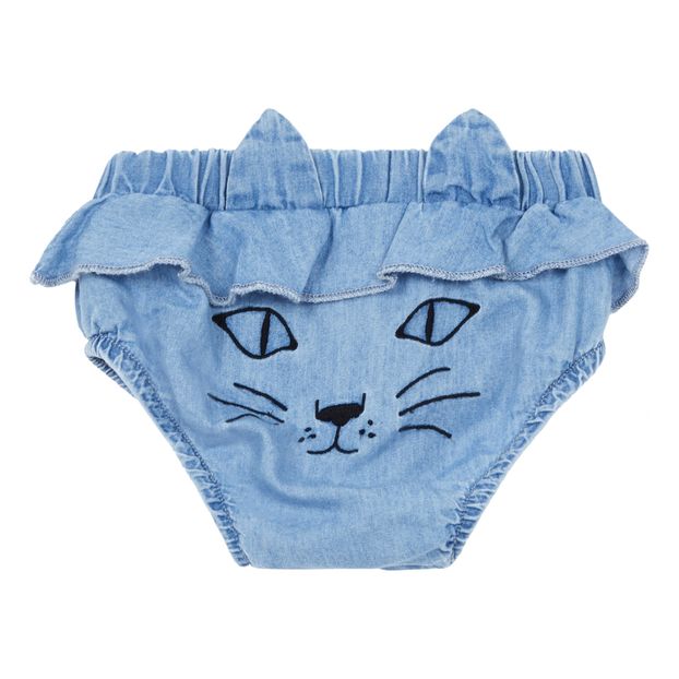 Exclusivité Emile et Ida x Smallable - Culotte Chambray Brodée-product