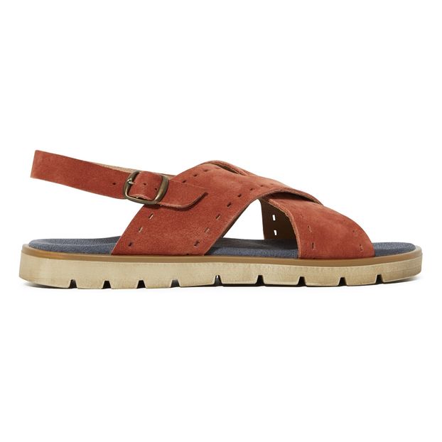 Sandales Croisées Perforées Suede-product