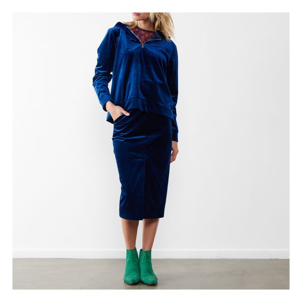 Oscar velvet sweatshirt-product