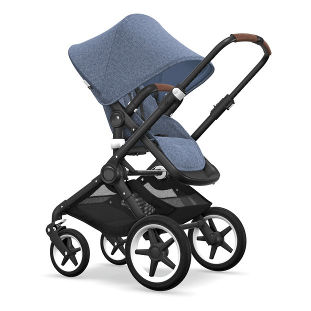 Fox complete pushchair, black chassis-product