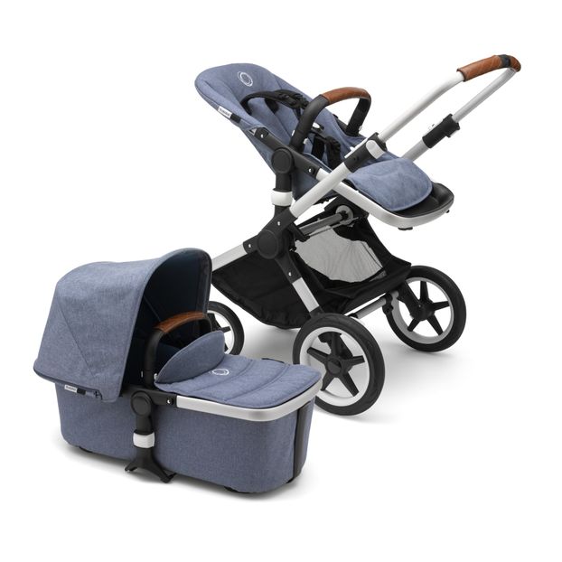 Fox complete pushchair, black chassis-product
