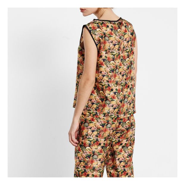Caio silk top-product