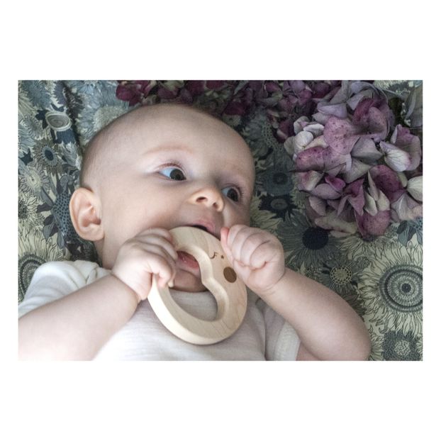 Anneau de dentition en bois lune-product