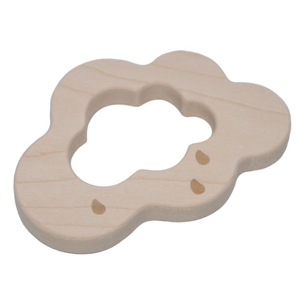 Anneau de dentition en bois nuage-product