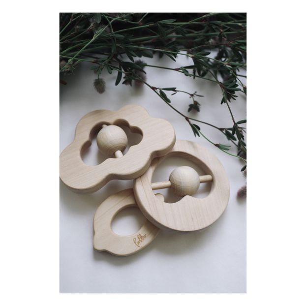 Anneau de dentition en bois citron-product