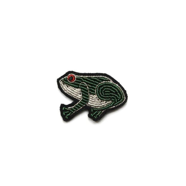 Broche Brodée Grenouille-product