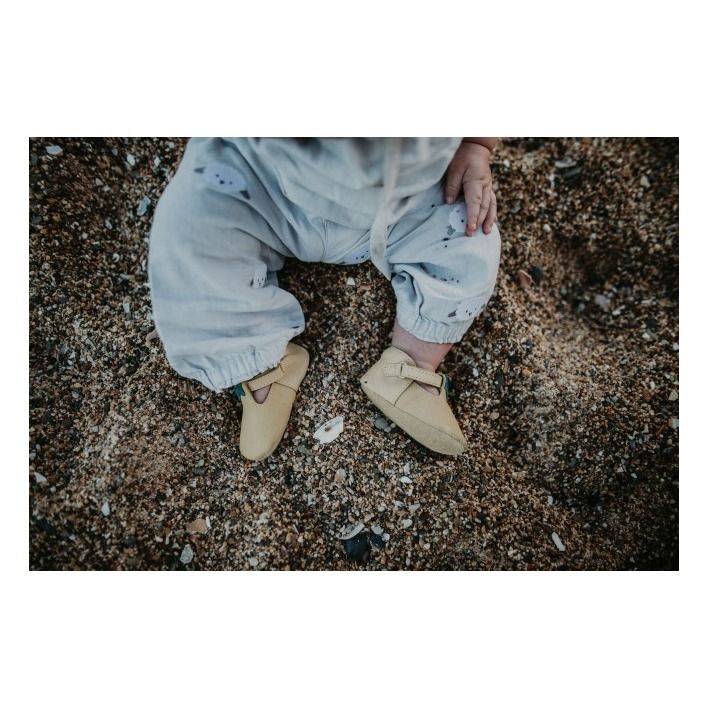 Chaussons Nanoe Nubuck | Jaune citron- Image produit n°2