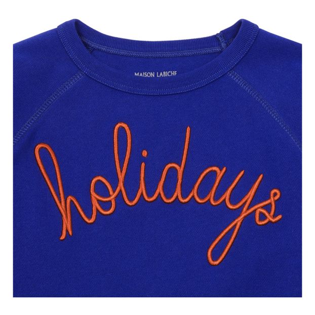 Holidays embroidered sweatshirt-product