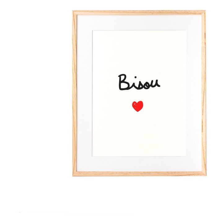 Poster Bisou- Image produit n°0