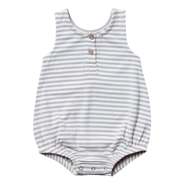 Barboteuse Rayée Coton Bio Quincy Mae-product