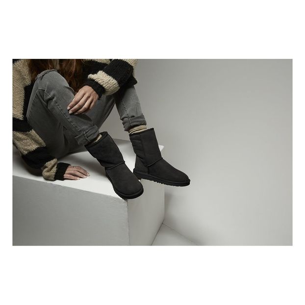 Classic Mini II Fur Lined Suede Boots-product