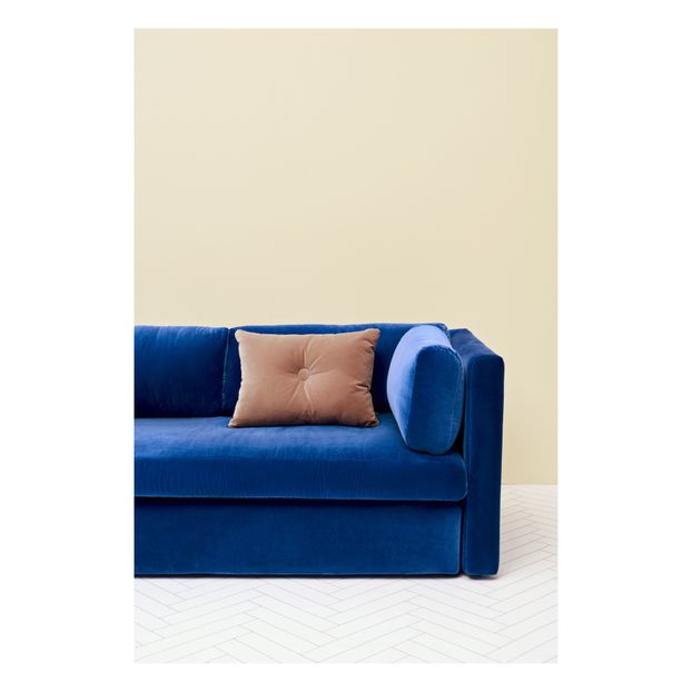 Coussin en velours Dot-product