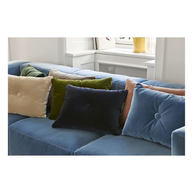Coussin en velours Dot-product