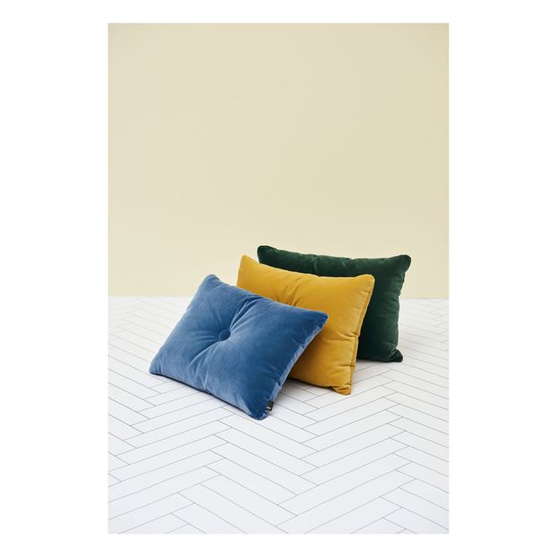 Coussin en velours Dot-product