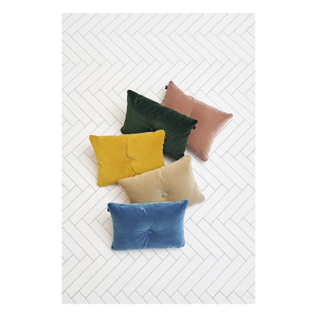 Coussin en velours Dot-product
