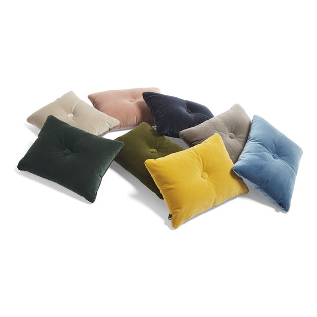 Coussin en velours Dot-product