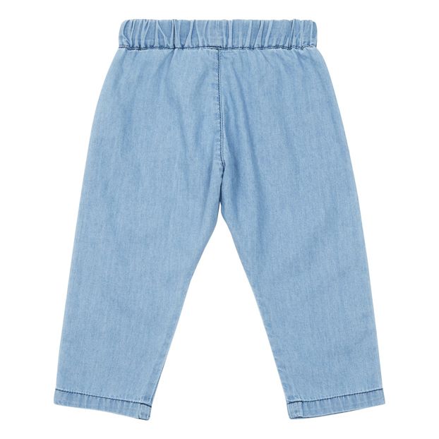 Exclusive: Emile et Ida x Smallable - Chambray sirwal trousers-product