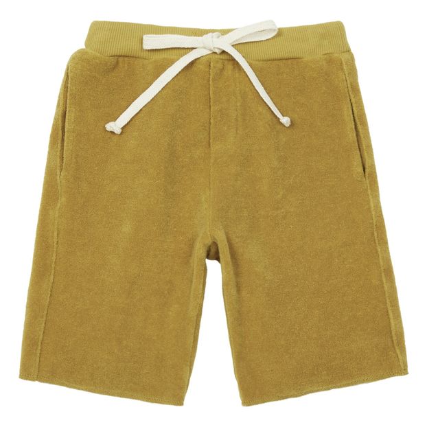 Terry cloth bermuda shorts-product
