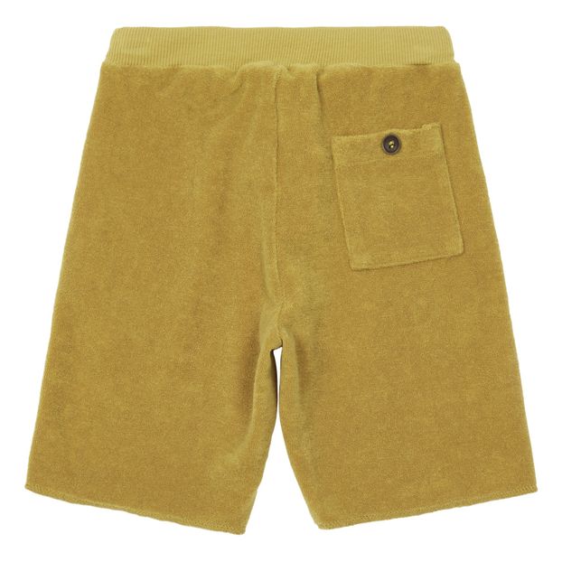 Terry cloth bermuda shorts-product