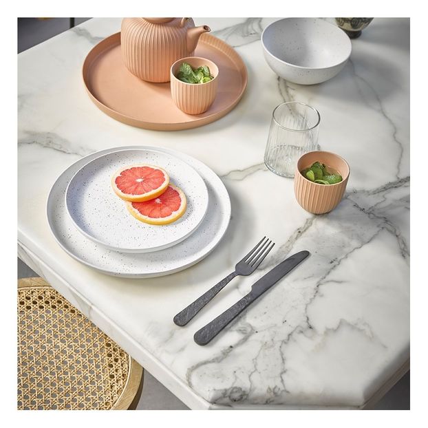 Assiette mouchetée en céramique-product