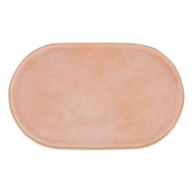 Oval ceramic platter-product