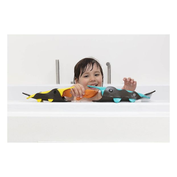Crocodile bath toys - set of 6-product
