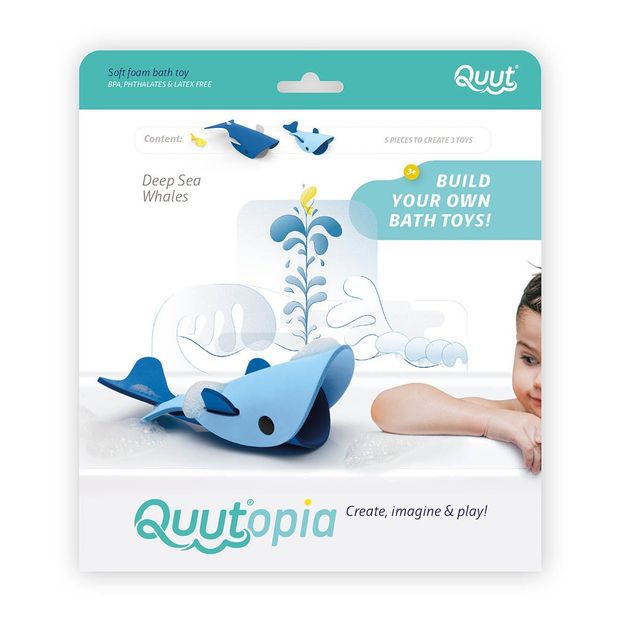 Whale bath toys - set of 3-product